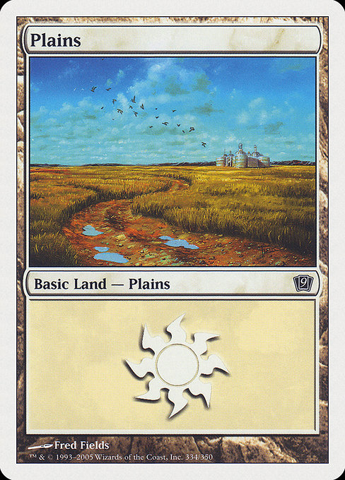 Plains - Ninth Edition Common Card