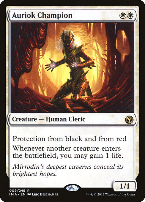Auriok Champion - Iconic Masters Rare Card