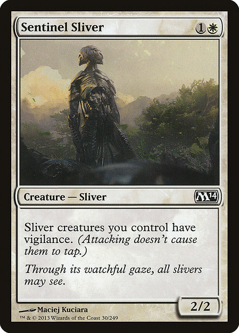 Sentinel Sliver - Magic 2014 Common Card