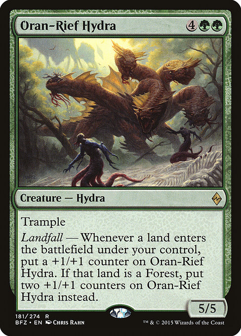 Oran-Rief Hydra - Battle for Zendikar Rare Card