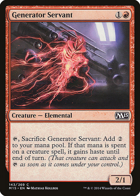Generator Servant - Magic 2015 Common Card