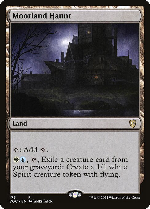 Moorland Haunt - Crimson Vow Commander Rare Card