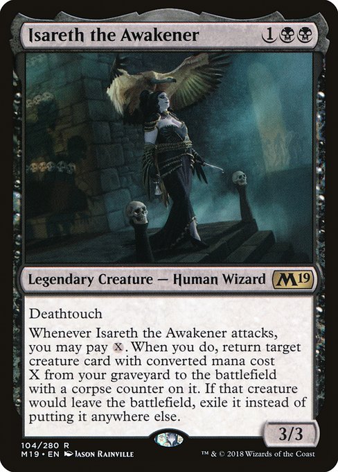 Isareth the Awakener - Core Set 2019 Rare Card