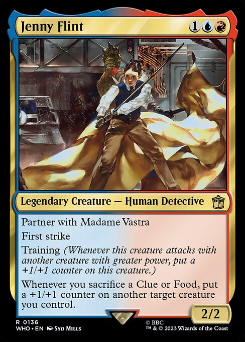 Jenny Flint - Doctor Who Rare Card