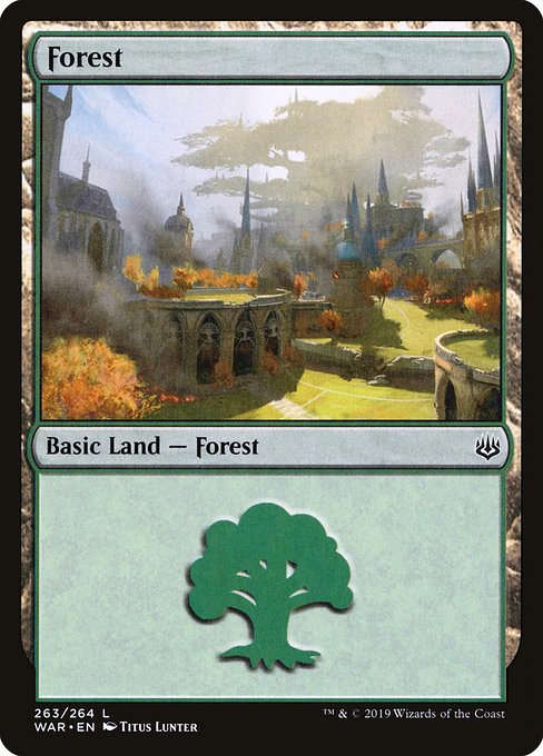 Forest - War of the Spark Common Card