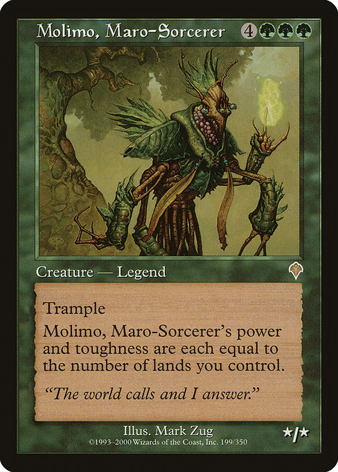 Molimo, Maro-Sorcerer - Invasion Rare Card