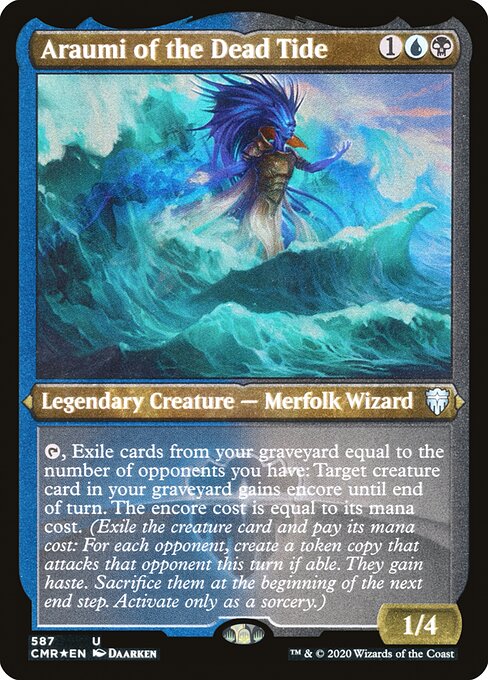 Araumi of the Dead Tide - Commander Legends Uncommon Card