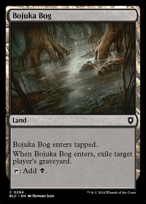 Bojuka Bog - Bloomburrow Commander Common Card