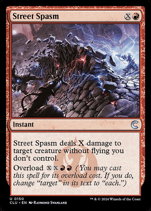 Street Spasm - Ravnica: Clue Edition Uncommon Card