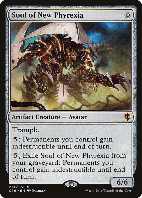 Soul of New Phyrexia - Commander 2016 Mythic Card