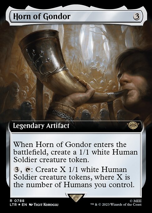 Horn of Gondor - The Lord of the Rings: Tales of Middle-earth Rare Card