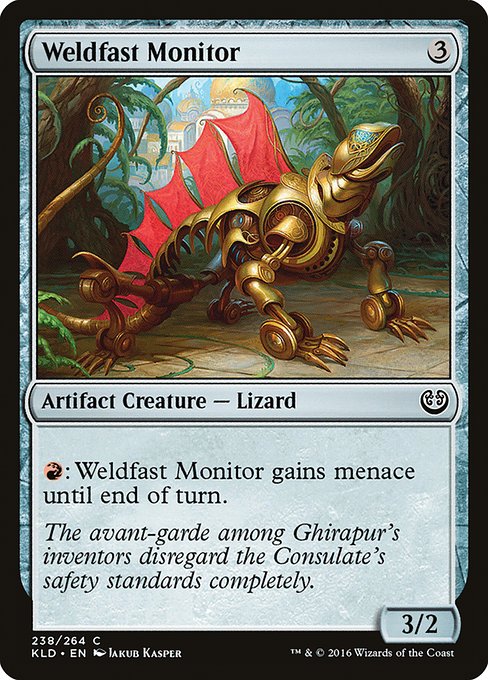 Weldfast Monitor - Kaladesh Common Card