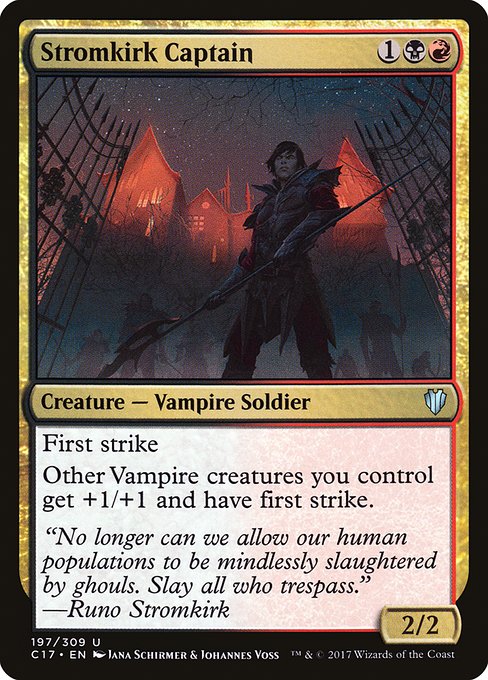 Stromkirk Captain - Commander 2017 Uncommon Card
