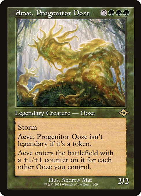 Aeve, Progenitor Ooze - Modern Horizons 2 Rare Card