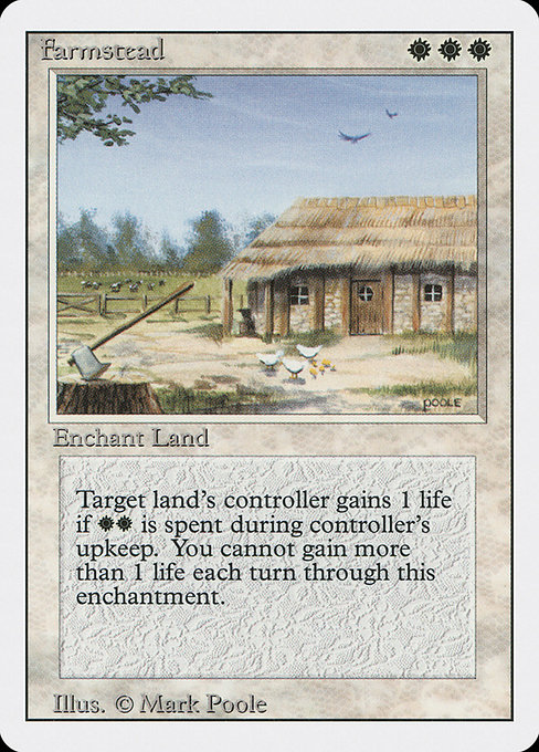 Farmstead - Revised Edition Rare Card