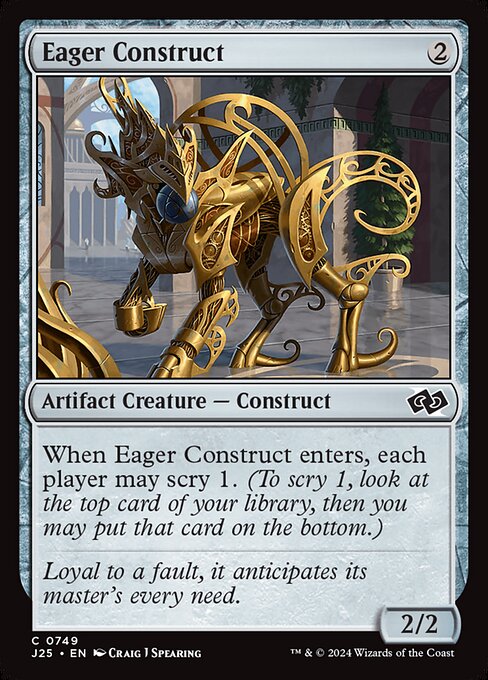Eager Construct - Foundations Jumpstart Common Card