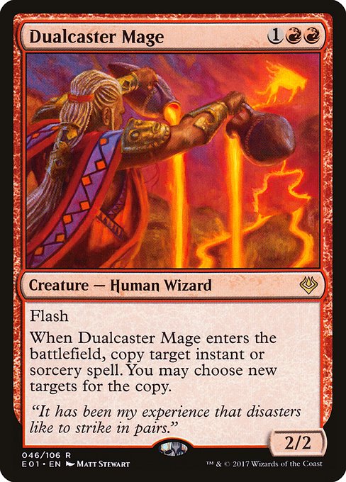 Dualcaster Mage - Archenemy: Nicol Bolas Rare Card