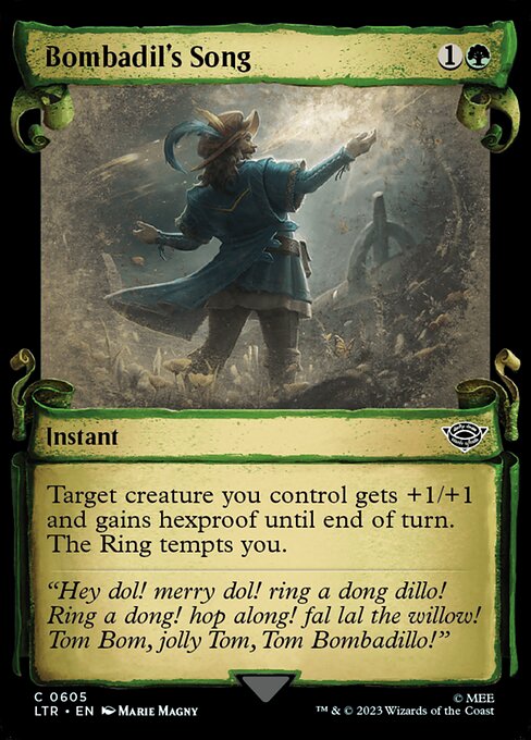 Bombadil's Song - The Lord of the Rings: Tales of Middle-earth Common Card