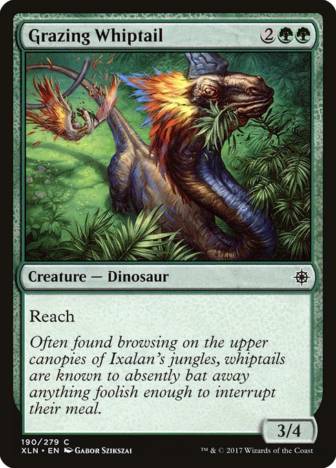 Grazing Whiptail - Ixalan Common Card
