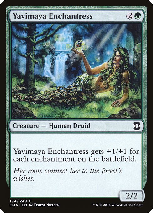 Yavimaya Enchantress - Eternal Masters Common Card