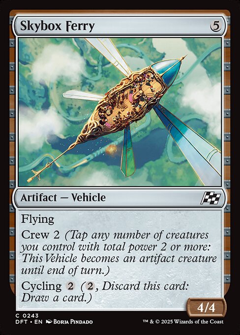 Skybox Ferry - Aetherdrift Common Card