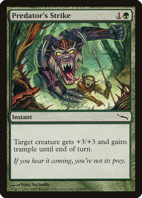 Predator's Strike - Mirrodin Common Card