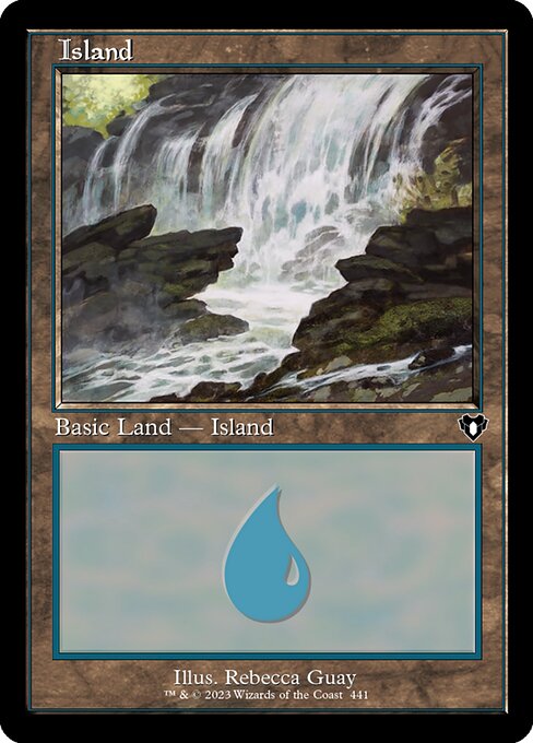 Island - Commander Masters Common Card