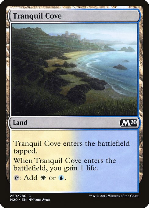 Tranquil Cove - Core Set 2020 Common Card