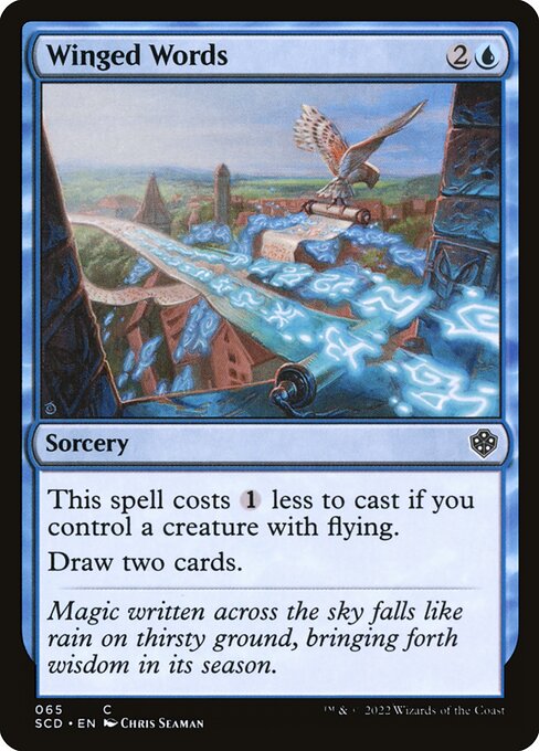 Winged Words - Starter Commander Decks Common Card