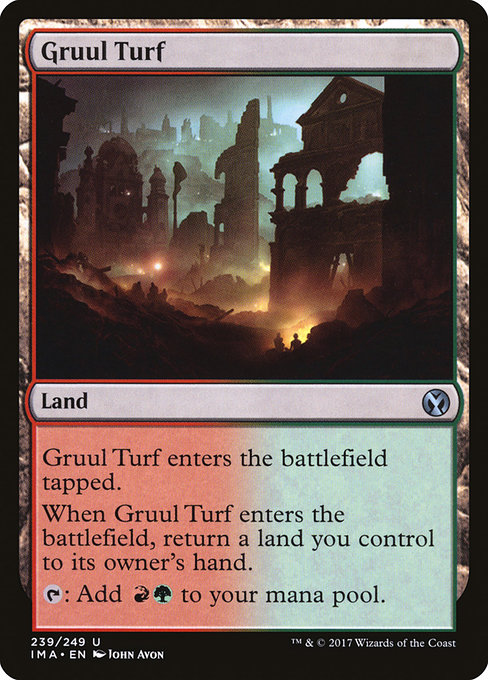 Gruul Turf - Iconic Masters Uncommon Card