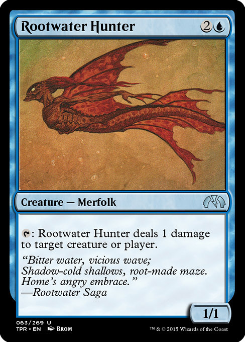 Rootwater Hunter - Tempest Remastered Uncommon Card