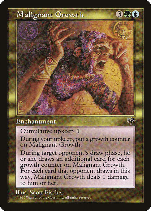 Malignant Growth - Mirage Rare Card