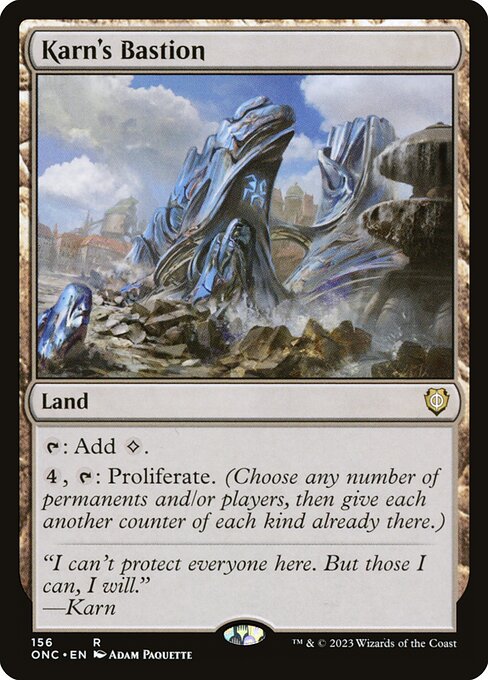 Karn's Bastion - Phyrexia: All Will Be One Commander Rare Card