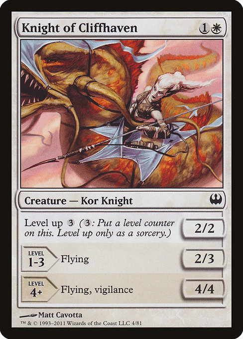 Knight of Cliffhaven - Duel Decks: Knights vs. Dragons Common Card