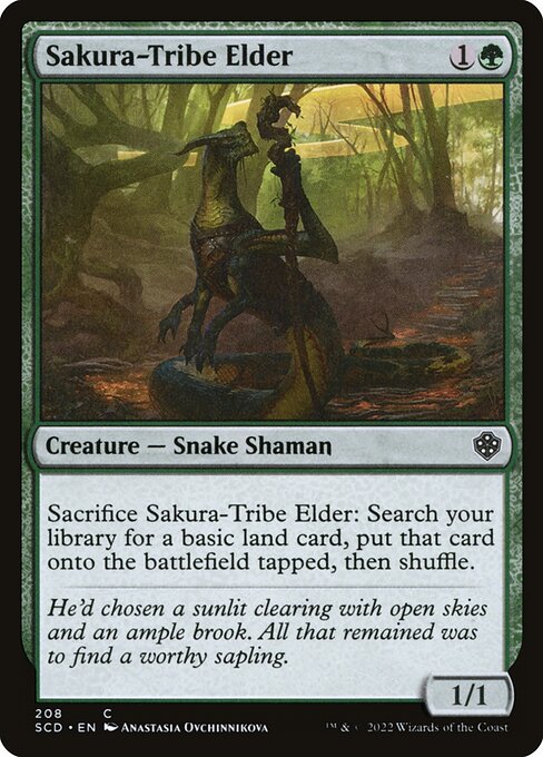Sakura-Tribe Elder - Starter Commander Decks Common Card