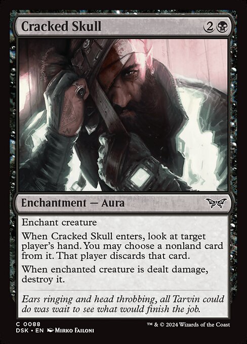 Cracked Skull - Duskmourn: House of Horror Common Card