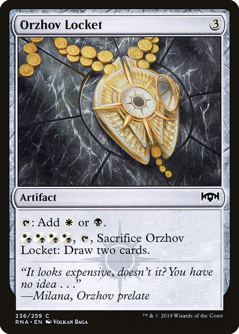 Orzhov Locket - Ravnica Allegiance Common Card