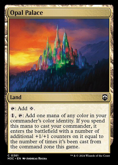 Opal Palace - Modern Horizons 3 Commander Common Card