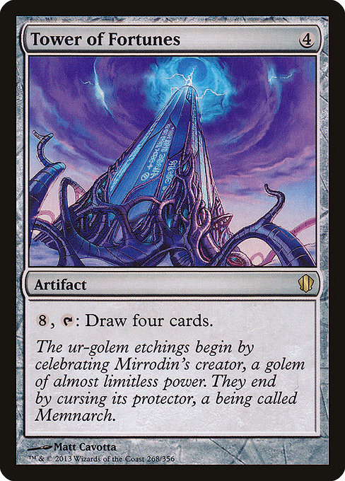 Tower of Fortunes - Commander 2013 Rare Card