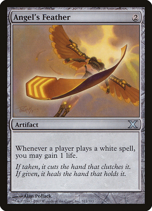 Angel's Feather - Tenth Edition Uncommon Card