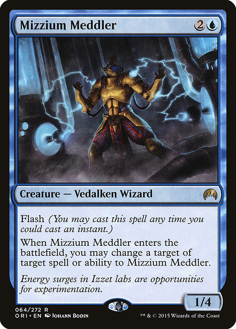 Mizzium Meddler - Magic Origins Rare Card