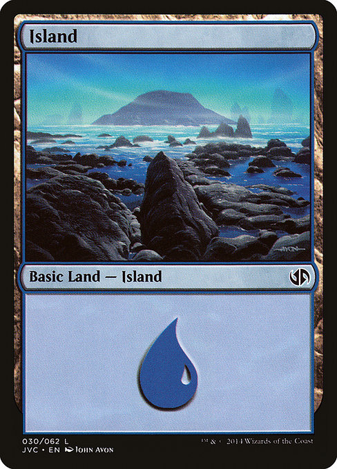Island - Duel Decks Anthology: Jace vs. Chandra Common Card