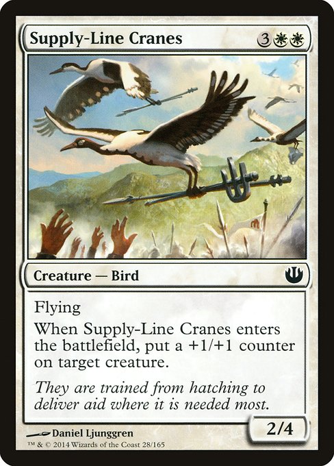 Supply-Line Cranes - Journey into Nyx Common Card