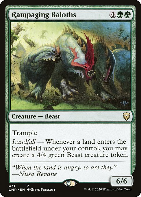 Rampaging Baloths - Commander Legends Rare Card