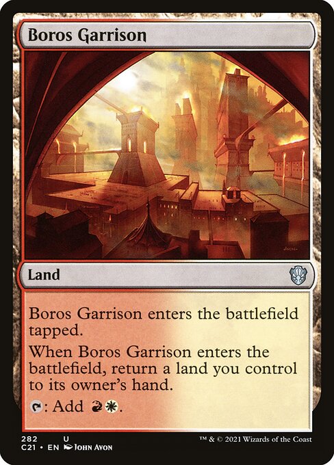 Boros Garrison - Commander 2021 Uncommon Card