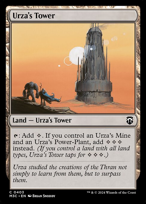 Urza's Tower - Modern Horizons 3 Commander Common Card