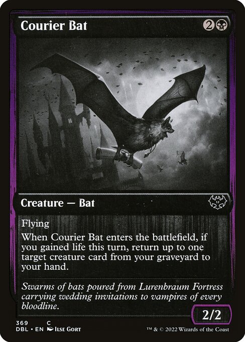 Courier Bat - Innistrad: Double Feature Common Card