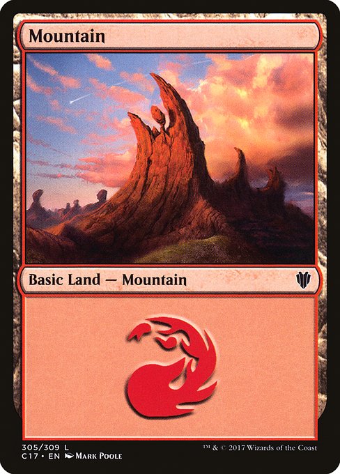 Mountain - Commander 2017 Common Card