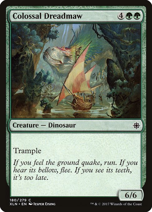 Colossal Dreadmaw - Ixalan Common Card