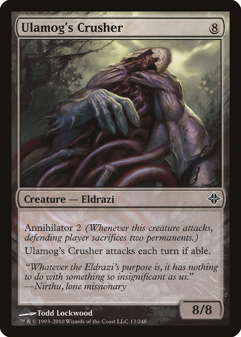 Ulamog's Crusher - Rise of the Eldrazi Common Card